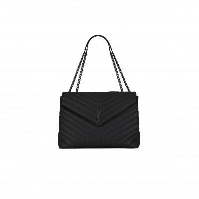 YSL LOULOU LARGE IN QUILTED LEATHER 574947DV7281000 (38*27*14cm)